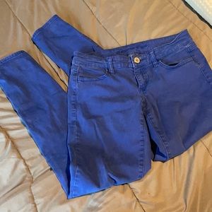 Cobalt Blue American Eagle Jeggings Size XS